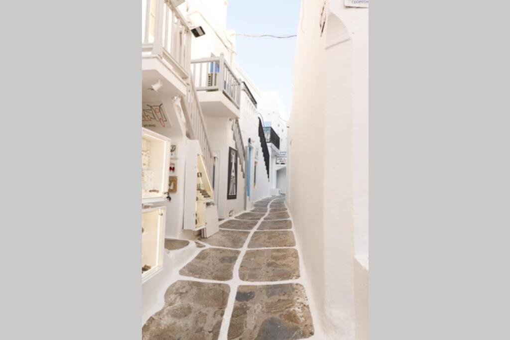 Traditional Myconian Studio In The Heart Of Chora Mykonos Town 외부 사진